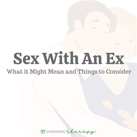 Sex with Ex